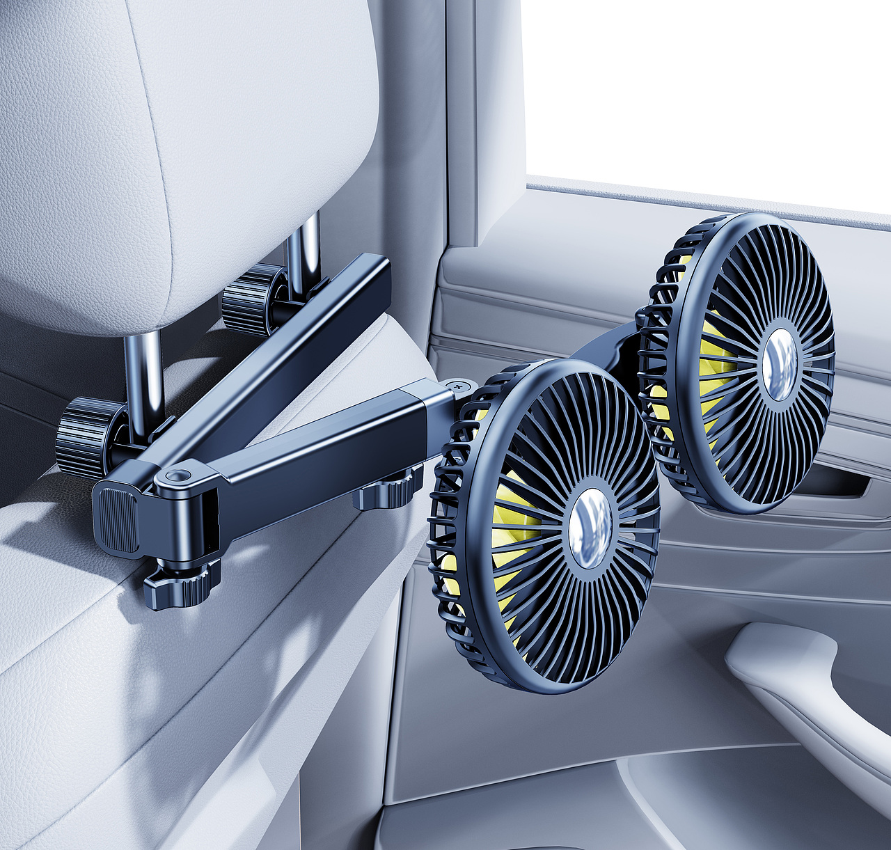 车载风扇渲染（图ZNDA0NDg1NDcy） - 产品 - 站酷设计师芒果不是很忙原创素材 - 站酷ZCOOL