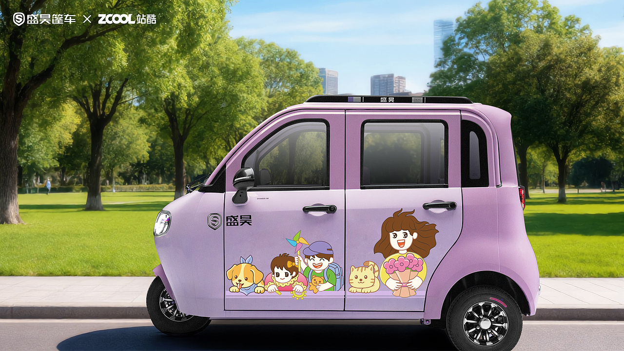 一路繁花（图ZNDA0NDg3NzQ4） - 机械/交通 - 站酷设计师裴裴原创素材 - 站酷ZCOOL