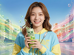 AIGC氣浪無糖汽水TVC廣告