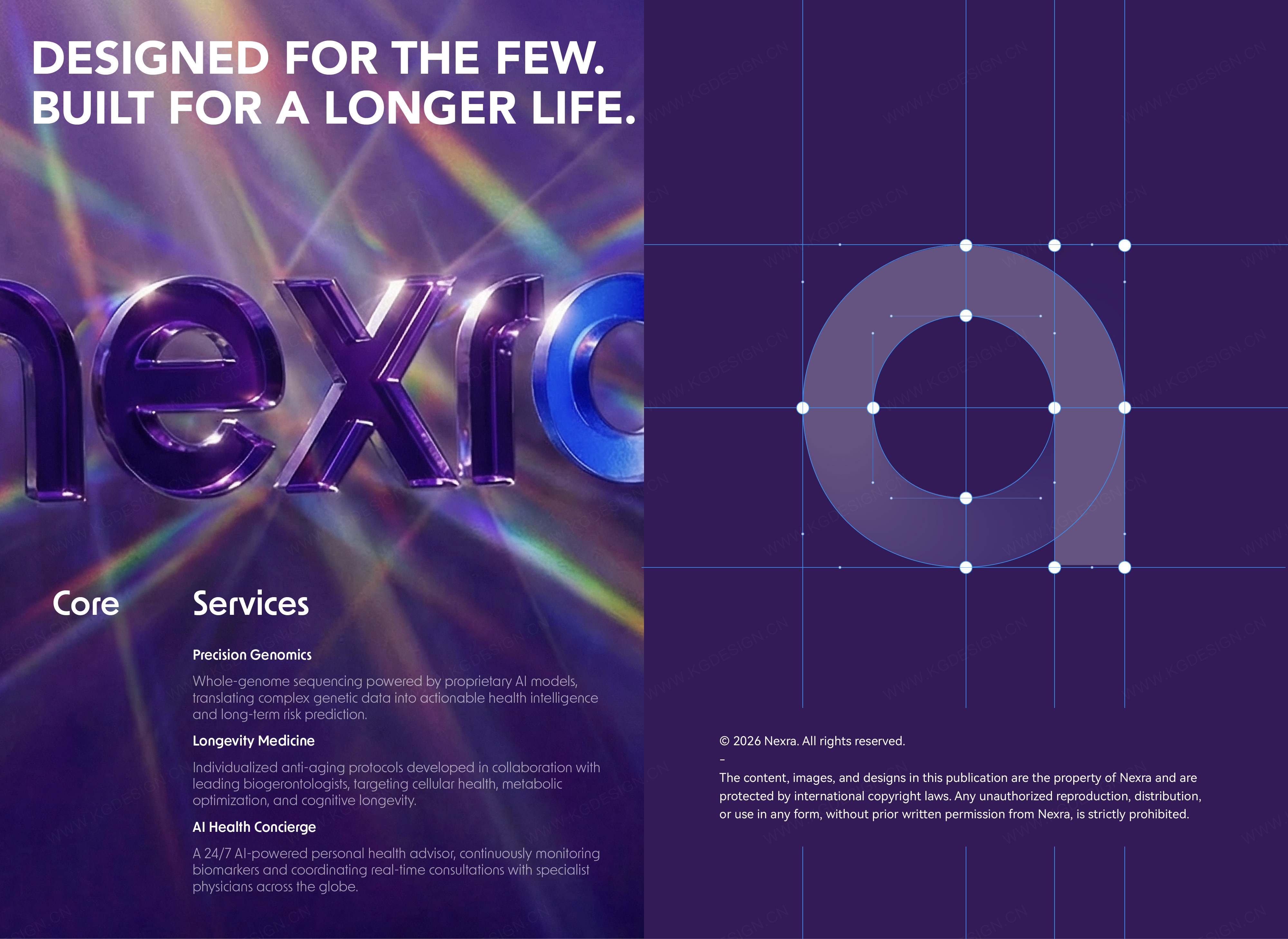 NEXRA｜当极简主义遇见精准医疗：一套关于生命探索的VI系统设计（图ZMTU0OTIxOTI=） - 观点 - 站酷设计师KGdesign原创素材 - 站酷ZCOOL