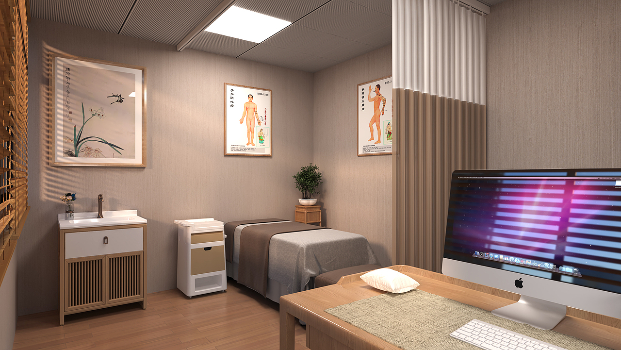 中医馆设计拆解｜新中式美学拉满的治愈感（图ZNDA0NDkxODky） - 商业空间设计 - 站酷设计师设计师阿凱原创素材 - 站酷ZCOOL