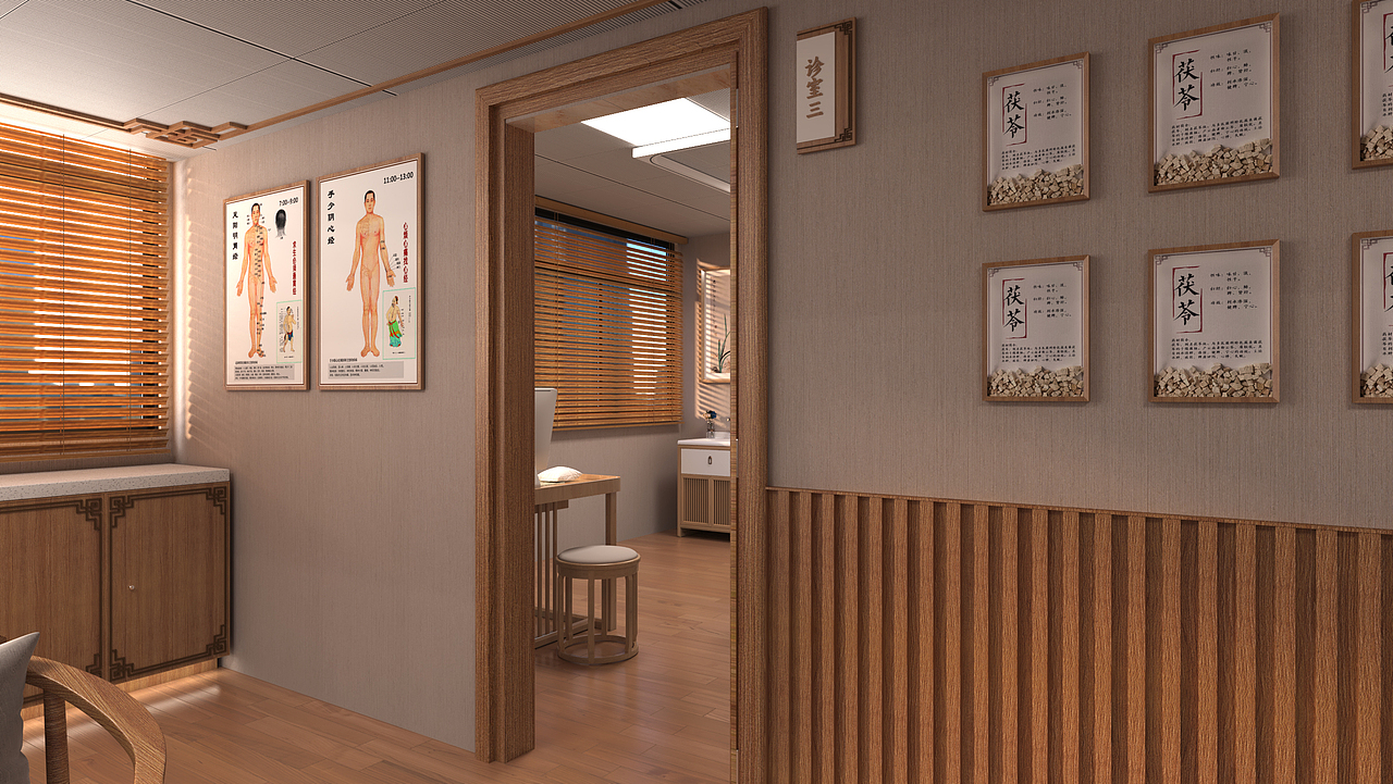 中医馆设计拆解｜新中式美学拉满的治愈感（图ZNDA0NDkxOTA4） - 商业空间设计 - 站酷设计师设计师阿凱原创素材 - 站酷ZCOOL