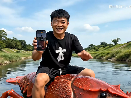 全网独一份的龙虾户外直播间