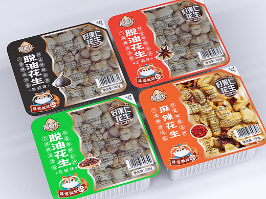 厚道仁｜从0到亿，单品爆销300万单！坚果包装设计