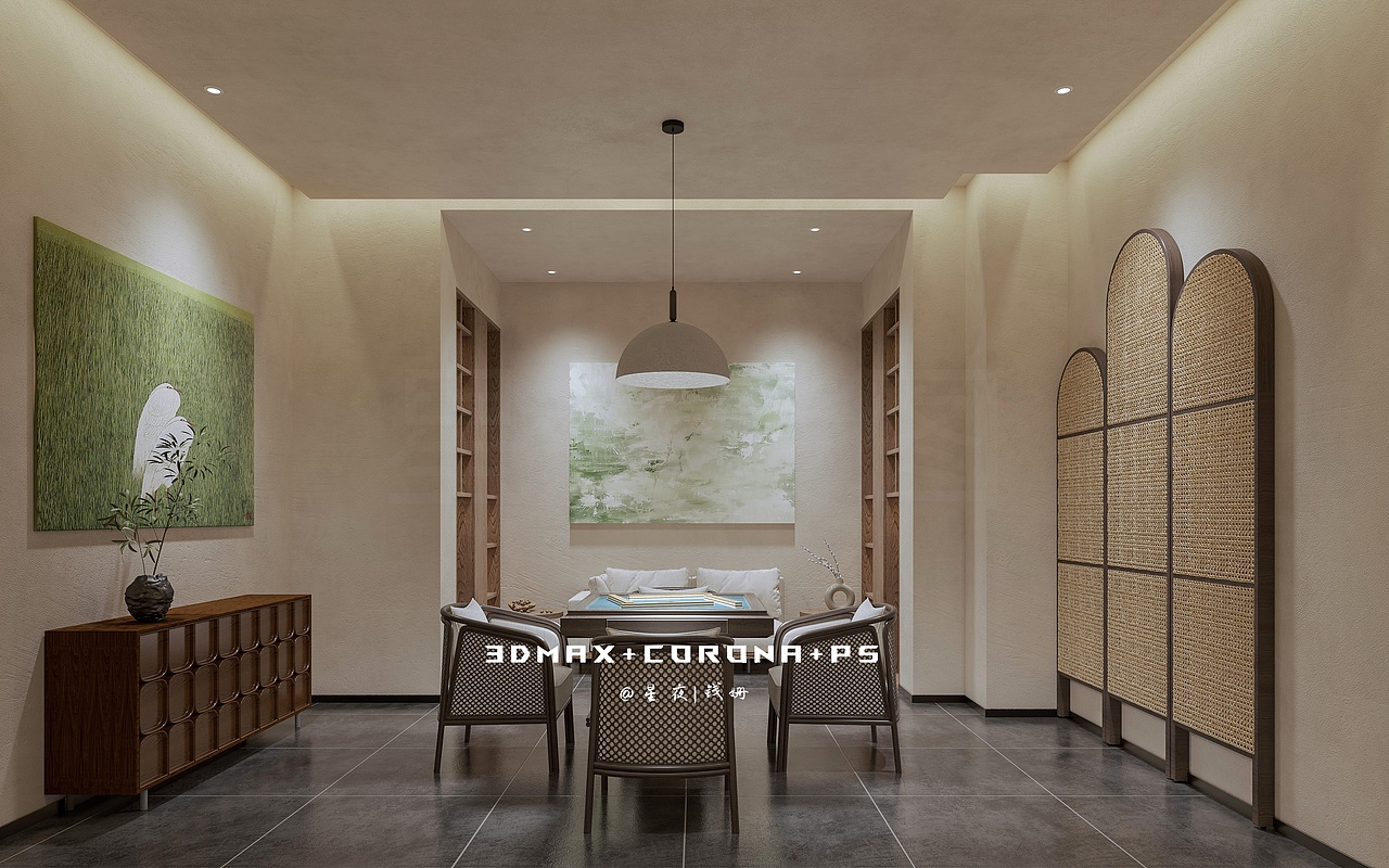 棋牌室（图ZNDA0NDk1Mjcy） - 酒店餐饮设计 - 站酷设计师星夜设计原创素材 - 站酷ZCOOL