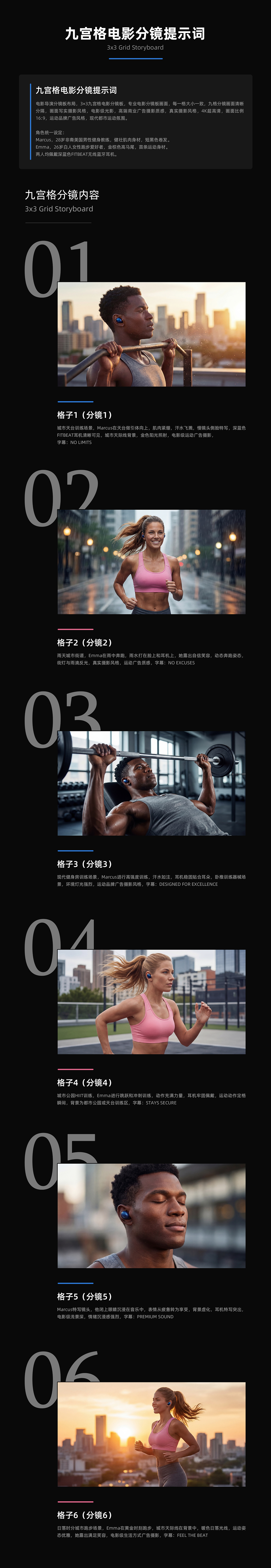 全流程 AI 生成｜FITBEAT 二代运动蓝牙耳机商业TVC（图ZNDA0NDk1ODYw） - AI作品 - 站酷设计师创研社AI原创素材 - 站酷ZCOOL