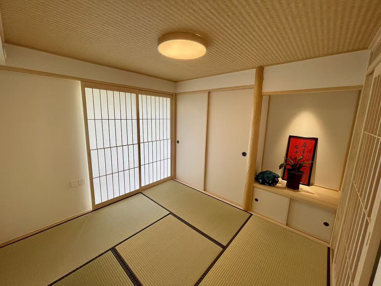 和室氛围感十足（图ZNDA0NTA1MDAw） - 家装设计 - 站酷设计师和室设计师茶花原创素材 - 站酷ZCOOL