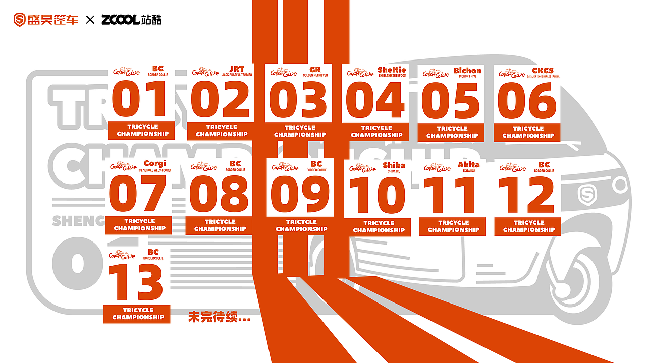 Tricycle Championship 盛昊G7 賽車涂裝（圖ZNDA0NTA2MjEy） - 機(jī)械/交通 - 站酷設(shè)計(jì)師辣辣柴原創(chuàng)素材 - 站酷ZCOOL