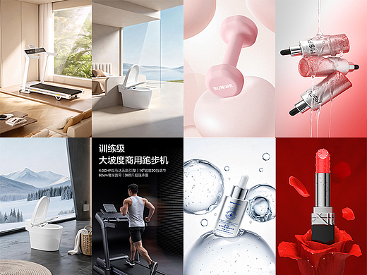 部分产品C4D建模渲染