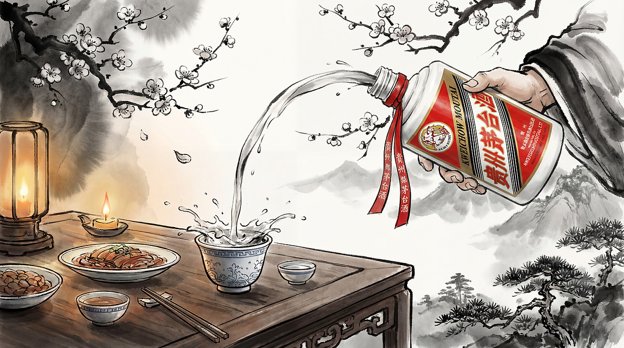 干货分享:如何用 Prompt 还原顶级水墨商业分镜?(图ZNDA0NTA3ODEy) - AI作品 - 站酷设计师尤鹿AIGC原创素材 - 站酷ZCOOL
