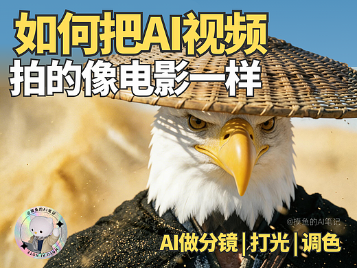 摸鱼AI | 如何让AI视频拥有电影质感！3步学会