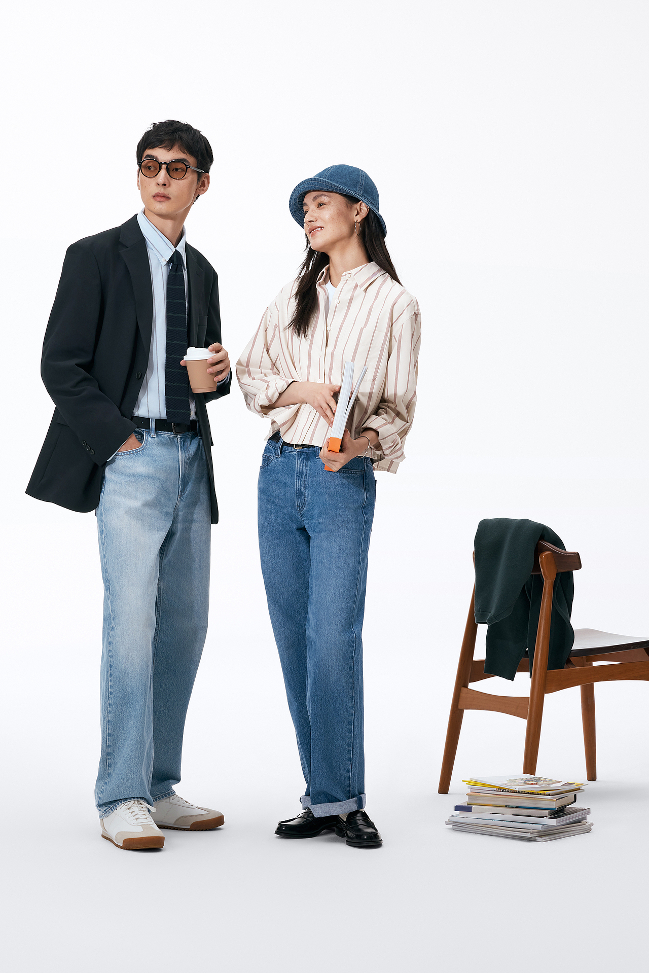 优衣库lookbook（图ZNDA0NTE2MDY0） - 修图/后期 - 站酷设计师摄影师刘杨原创素材 - 站酷ZCOOL