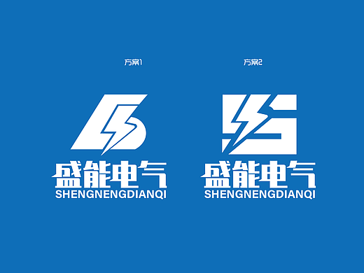 盛能电气logo设计