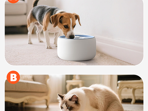 宠物喂水器（个人主页-ZNzMzNTIyNjg=） - 其他平面 - 站酷设计师带墨镜的兔子原创素材 - 站酷ZCOOL