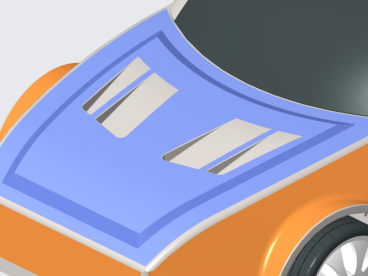 儿童玩具遥控车 | 产品建模 | 结构设计（图ZNDA0NTE5NTY0） - 玩具 - 站酷设计师XINC新城原创素材 - 站酷ZCOOL