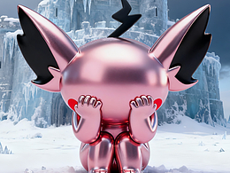 谁头上顶个洞，空耳家族 | 原创潮玩IP形象设计