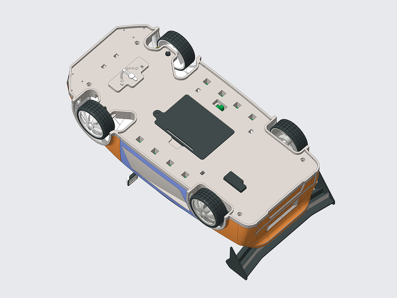 儿童玩具遥控车 | 产品建模 | 结构设计（图ZNDA0NTE5NTky） - 玩具 - 站酷设计师XINC新城原创素材 - 站酷ZCOOL