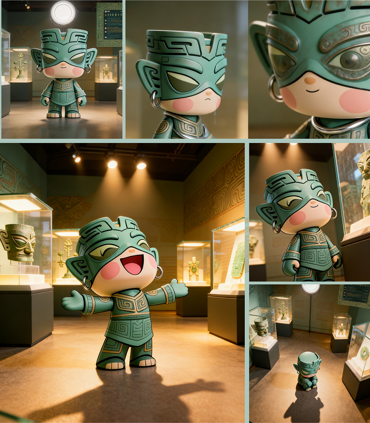 原创IP--「蜀人小星」系列（图ZNDA0NTIwMzg0） - IP形象 - 站酷设计师小博老师原创素材 - 站酷ZCOOL