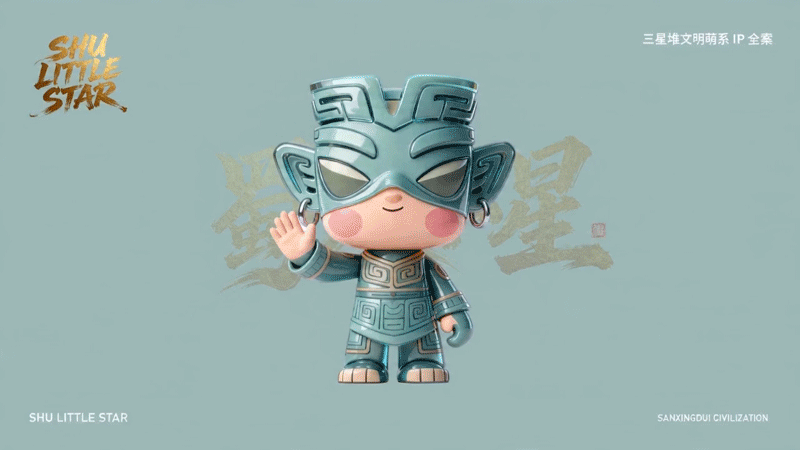 原创IP--「蜀人小星」系列（图ZNDA0NTIxMjA0） - IP形象 - 站酷设计师小博老师原创素材 - 站酷ZCOOL