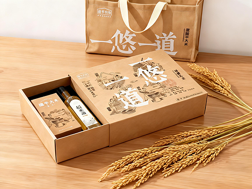 一悠一稻限量礼盒设计