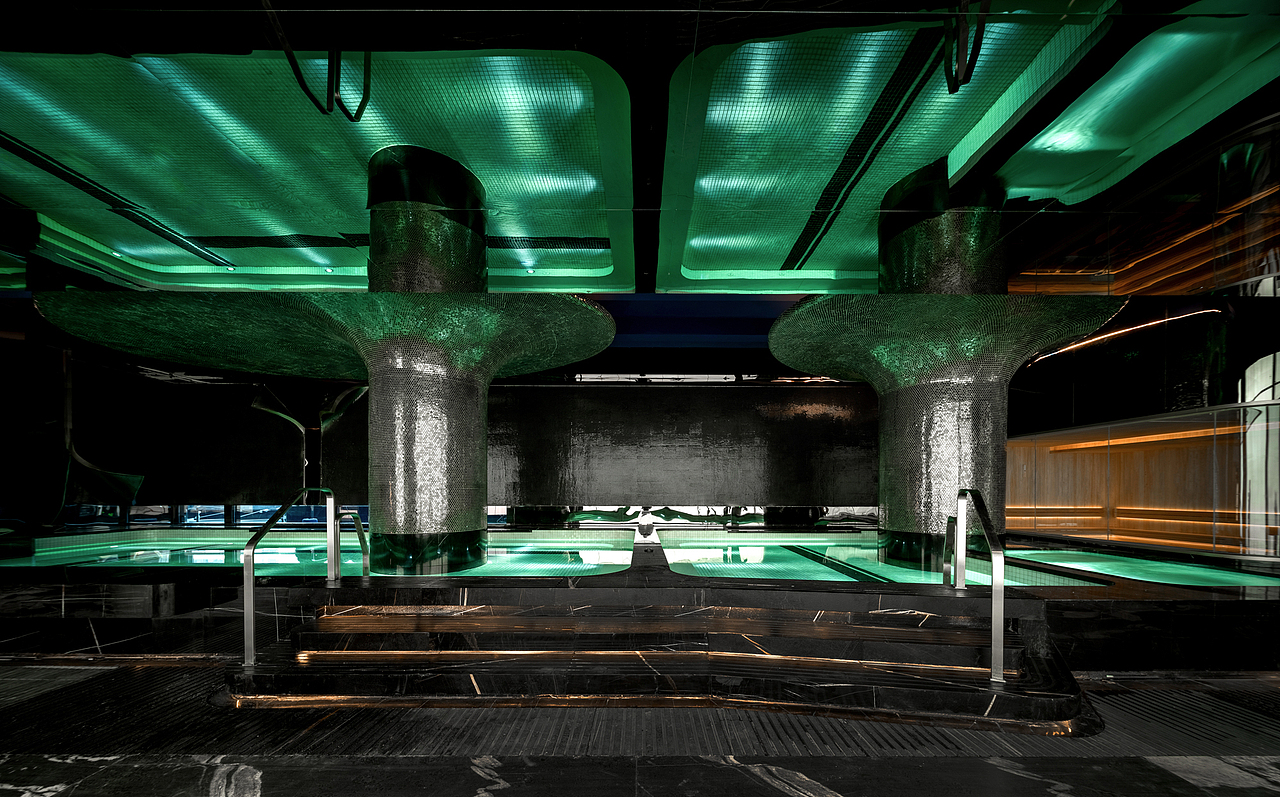 大展设计｜清浅汤泉：水系光影，新构体验（图ZNDA0NTI1NjU2） - 酒店餐饮设计 - 站酷设计师TOPIA图派视觉原创素材 - 站酷ZCOOL