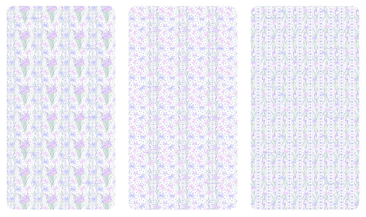 薰衣草 丁香 鸢尾 紫罗兰|图案设计（图ZNDA0NTI3MjIw） - 图案 - 站酷设计师星月同萌原创素材 - 站酷ZCOOL