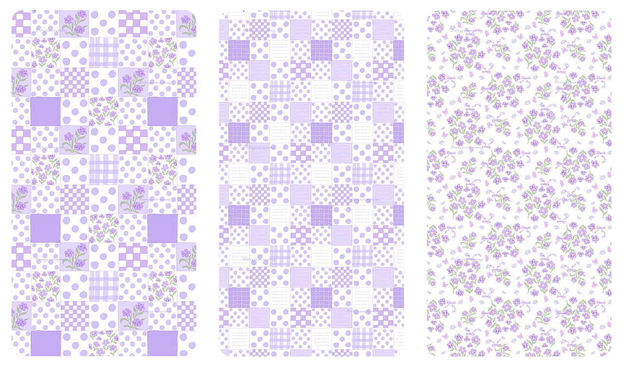 薰衣草 丁香 鸢尾 紫罗兰|图案设计（图ZNDA0NTI3MjQ0） - 图案 - 站酷设计师星月同萌原创素材 - 站酷ZCOOL