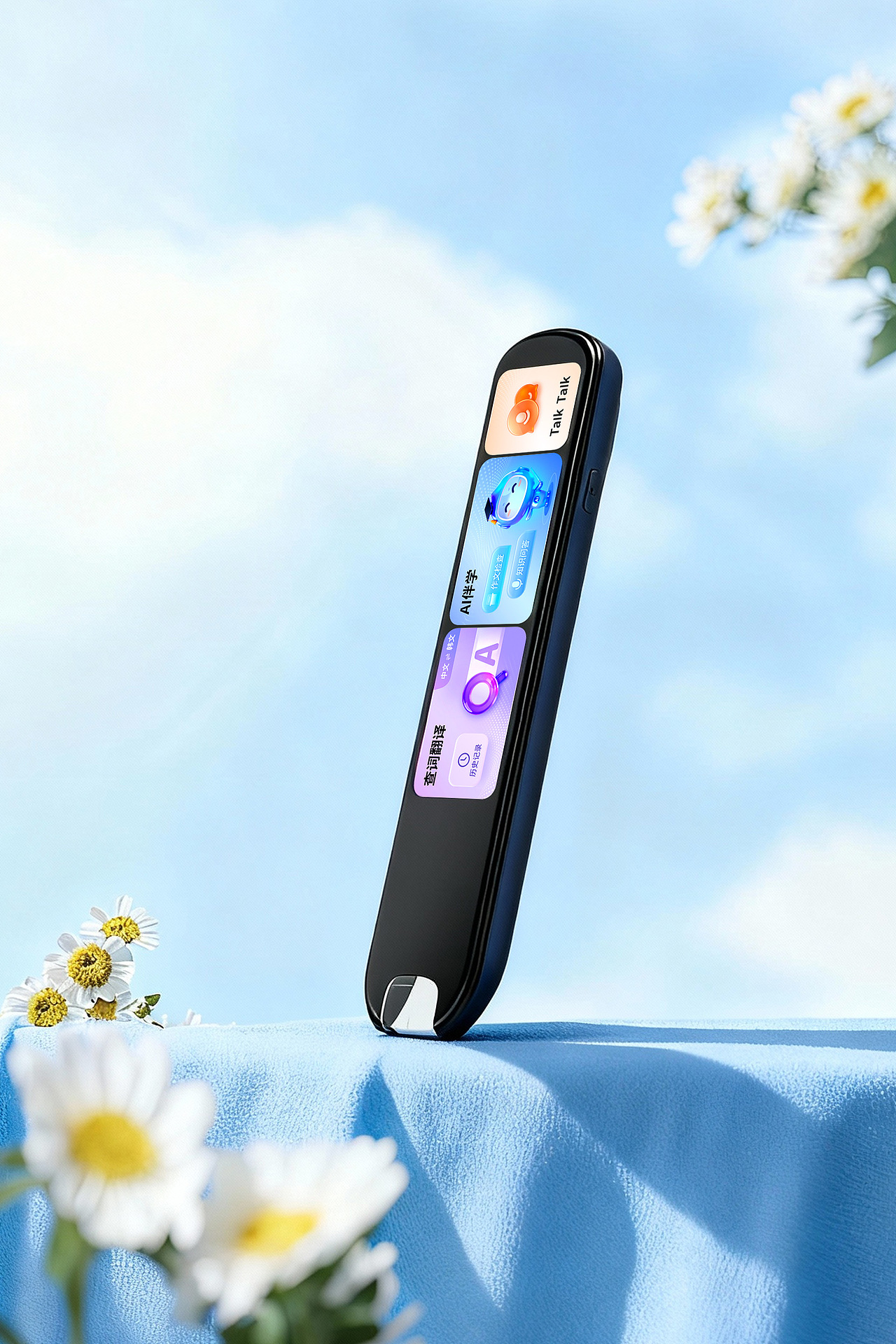 科大讯飞词典笔实拍+AIGC拍摄（图ZNDA0NTMxMjc2） - 产品摄影 - 站酷设计师zenkiCC原创素材 - 站酷ZCOOL