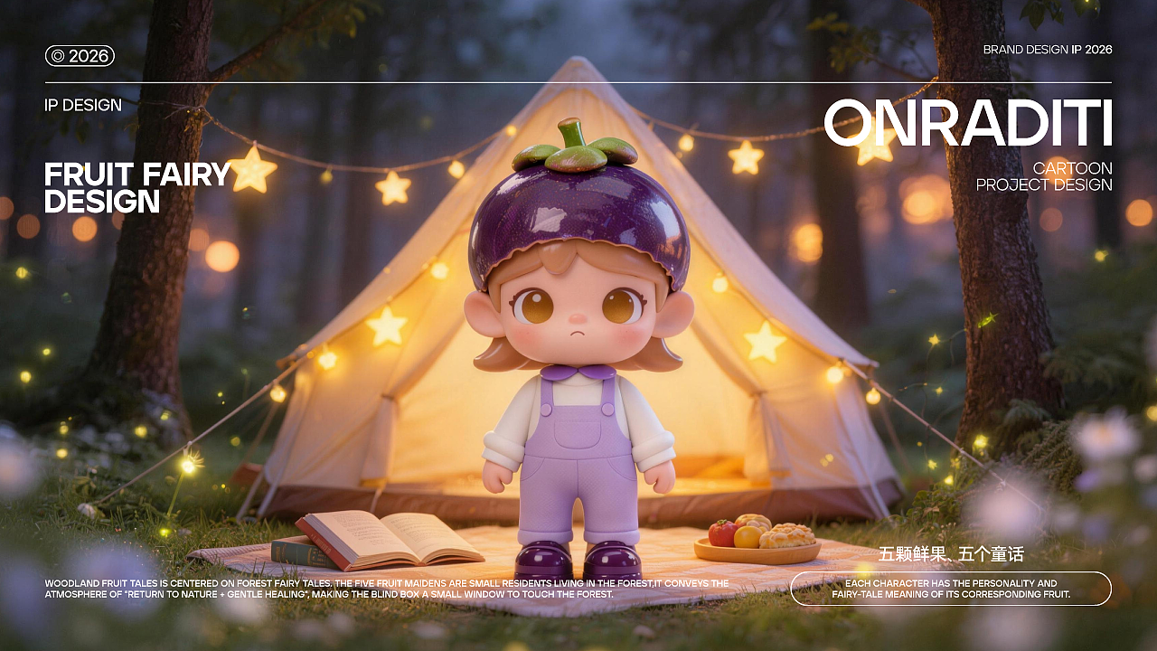 果灵初绽・丙午新序 | 我的第二套水果精灵 IP 提案（图ZNDA0NTMzOTI4） - IP形象 - 站酷设计师崔轩轩原创素材 - 站酷ZCOOL