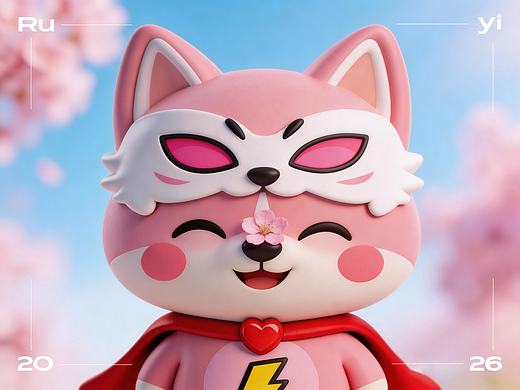 【角色故事】如意誕生記（個人主頁-ZNzMzNTM4NzI=） - IP形象 - 站酷設(shè)計師如yi意原創(chuàng)素材 - 站酷ZCOOL