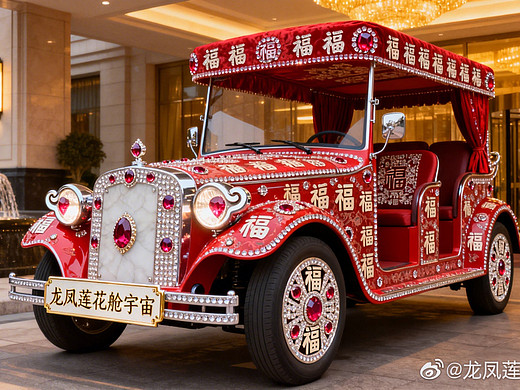 龙凤莲花舱宇宙·五福临门（篷车系列）