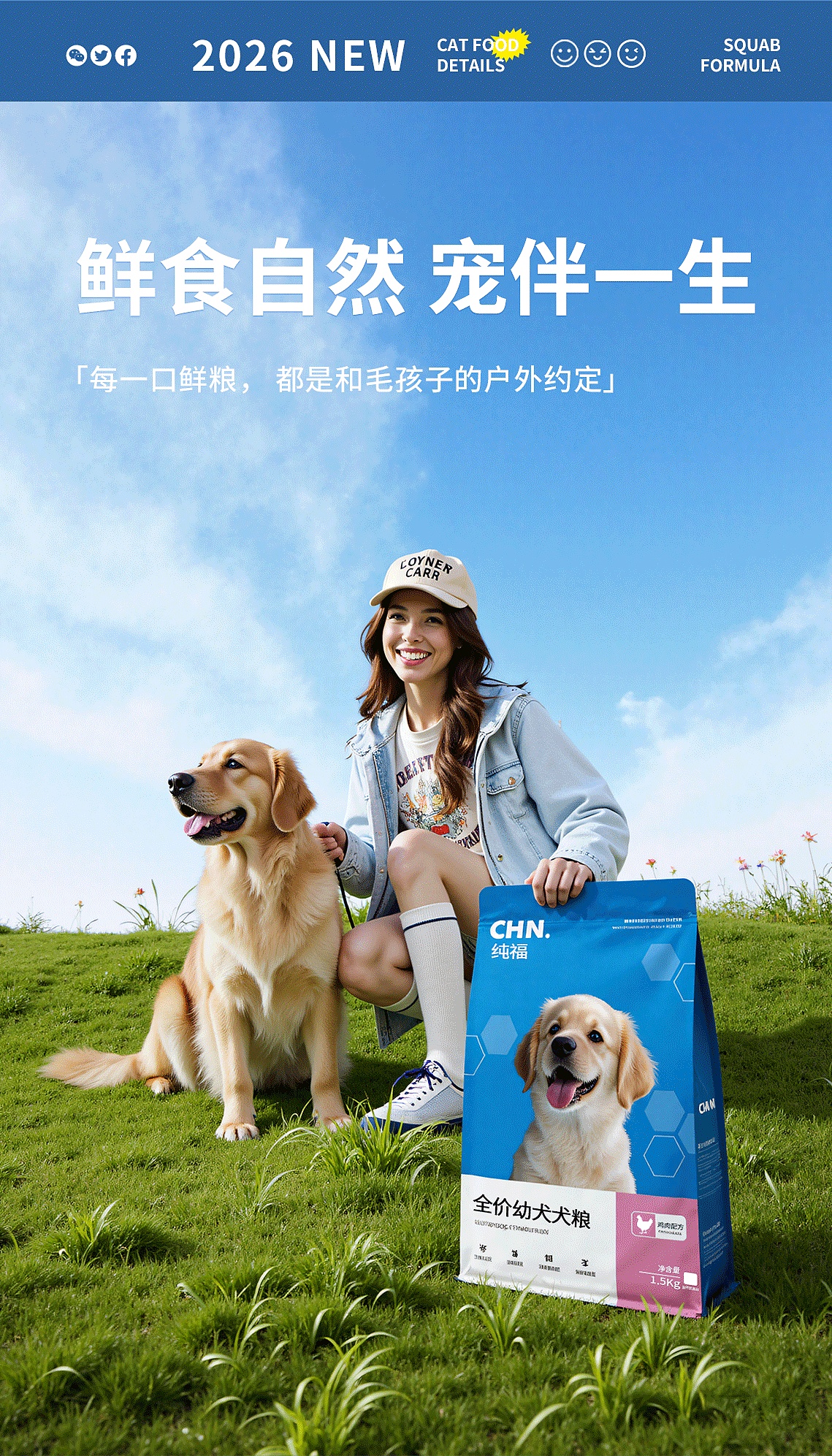 纯福狗粮提案设计（图ZNDA0NTQyMzc2） - Brand - 站酷设计师GT666雪花原创素材 - 站酷ZCOOL