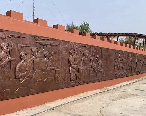 公园广场玻璃钢浮雕设计制作