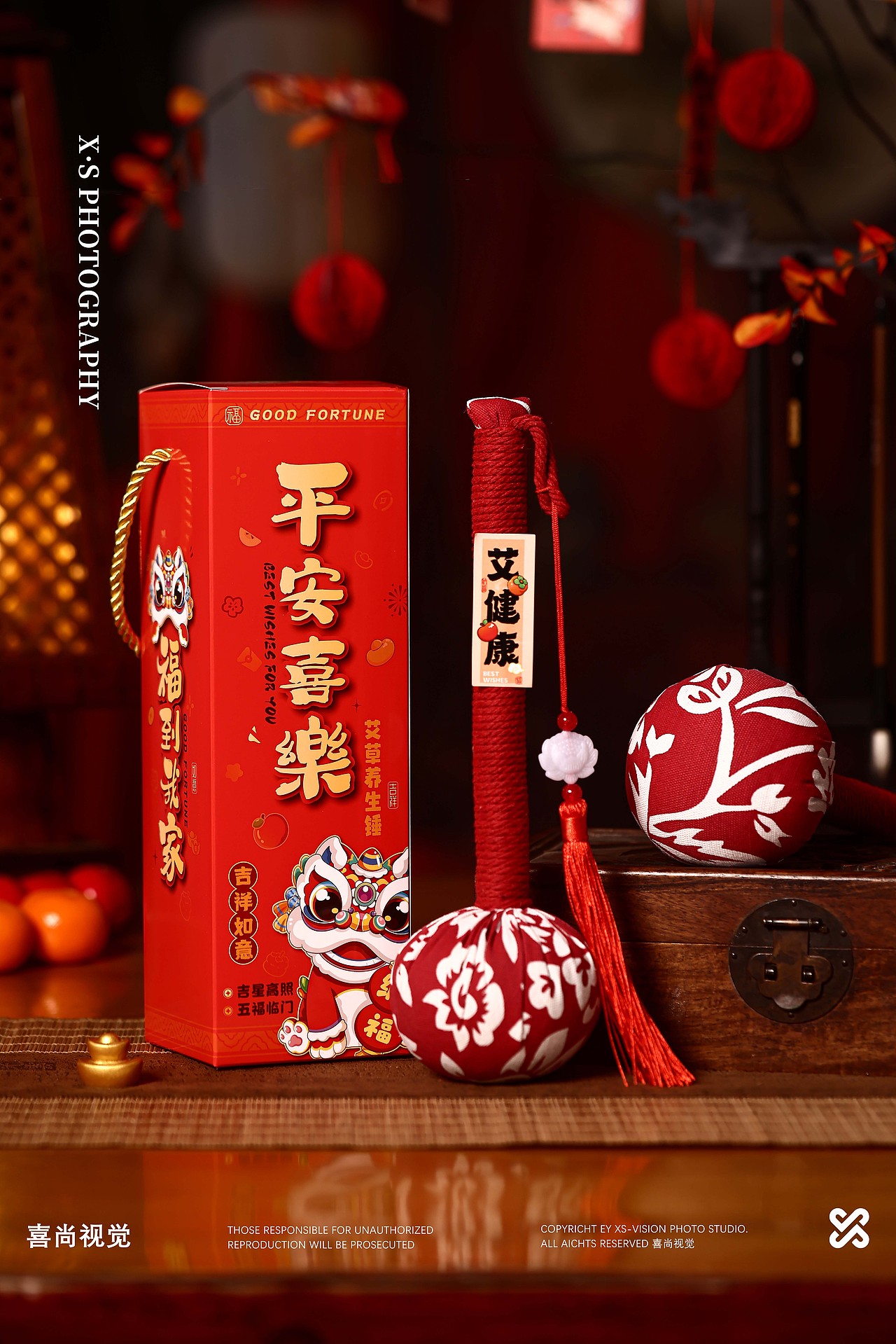 艾草锤「国潮礼品系列 | 养生用品拍摄 ✖ 喜尚摄影（图ZNDA0NTQ0NDM2） - 产品摄影 - 站酷设计师喜尚商业摄影原创素材 - 站酷ZCOOL
