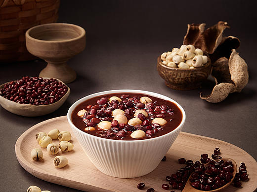 莲子燕窝粥 暮羊摄 美食详情拍摄 