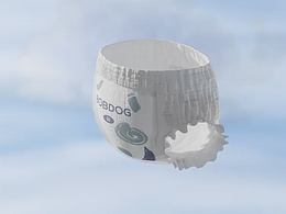 尿不湿产品动画