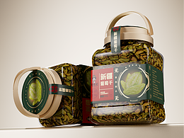 年貨食品包裝 | 堅果系列●罐身標(biāo)簽設(shè)計
