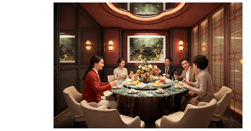 客满楼-广府茶点 客家名菜餐饮空间设计（图ZNDA0NTU1OTEy） - 酒店餐饮设计 - 站酷设计师盛禾餐饮设计原创素材 - 站酷ZCOOL