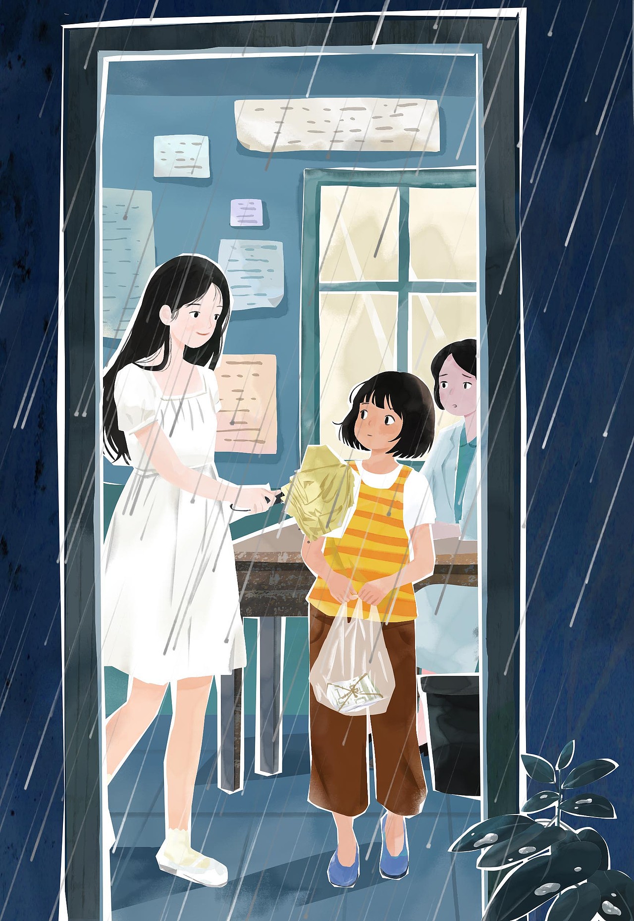 儿童文学配图，关于疍家地区的插画（图ZNDA0NTU2OTky） - 绘本 - 站酷设计师蛋黄星原创素材 - 站酷ZCOOL