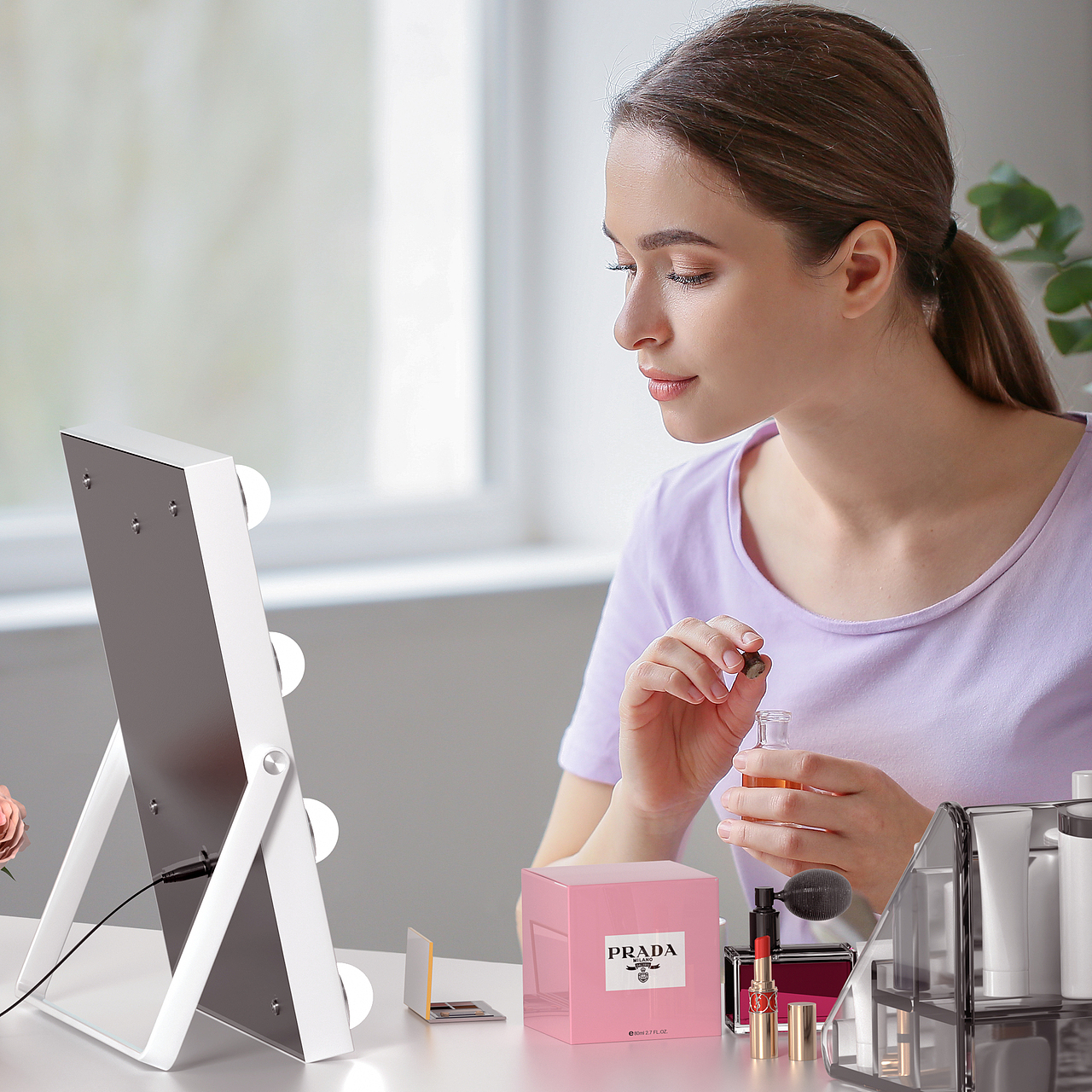 亚马逊产品主图A+——化妆镜/镜前灯（图ZNDA0NTU5NTMy） - 电商 - 站酷设计师JiminJi原创素材 - 站酷ZCOOL