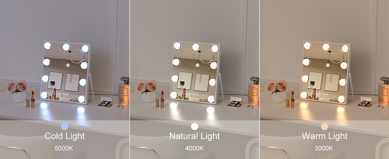 亚马逊产品主图A+——化妆镜/镜前灯（图ZNDA0NTU5OTA4） - 电商 - 站酷设计师JiminJi原创素材 - 站酷ZCOOL