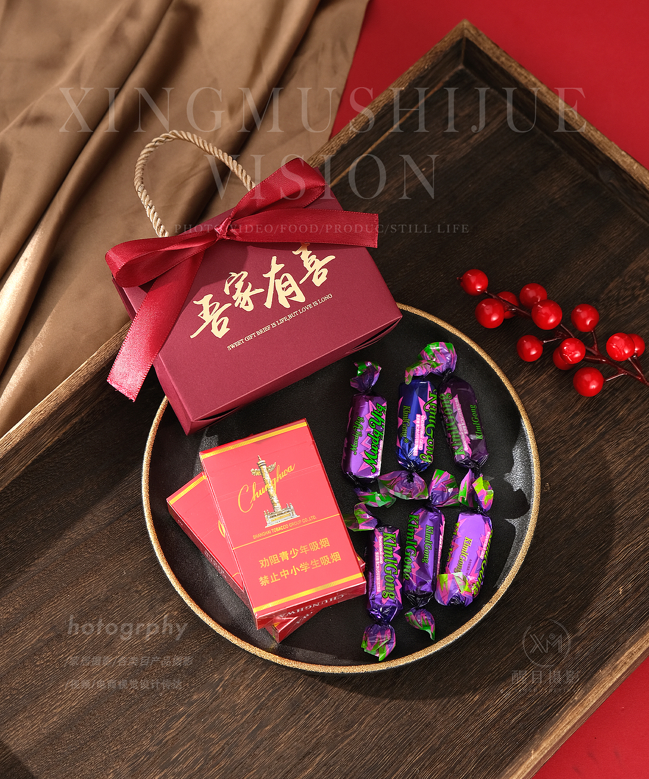 婚庆用品/喜糖盒/礼品盒/礼盒（图ZNDA0NTYzNTY4） - 产品摄影 - 站酷设计师醒目摄影阿楠原创素材 - 站酷ZCOOL