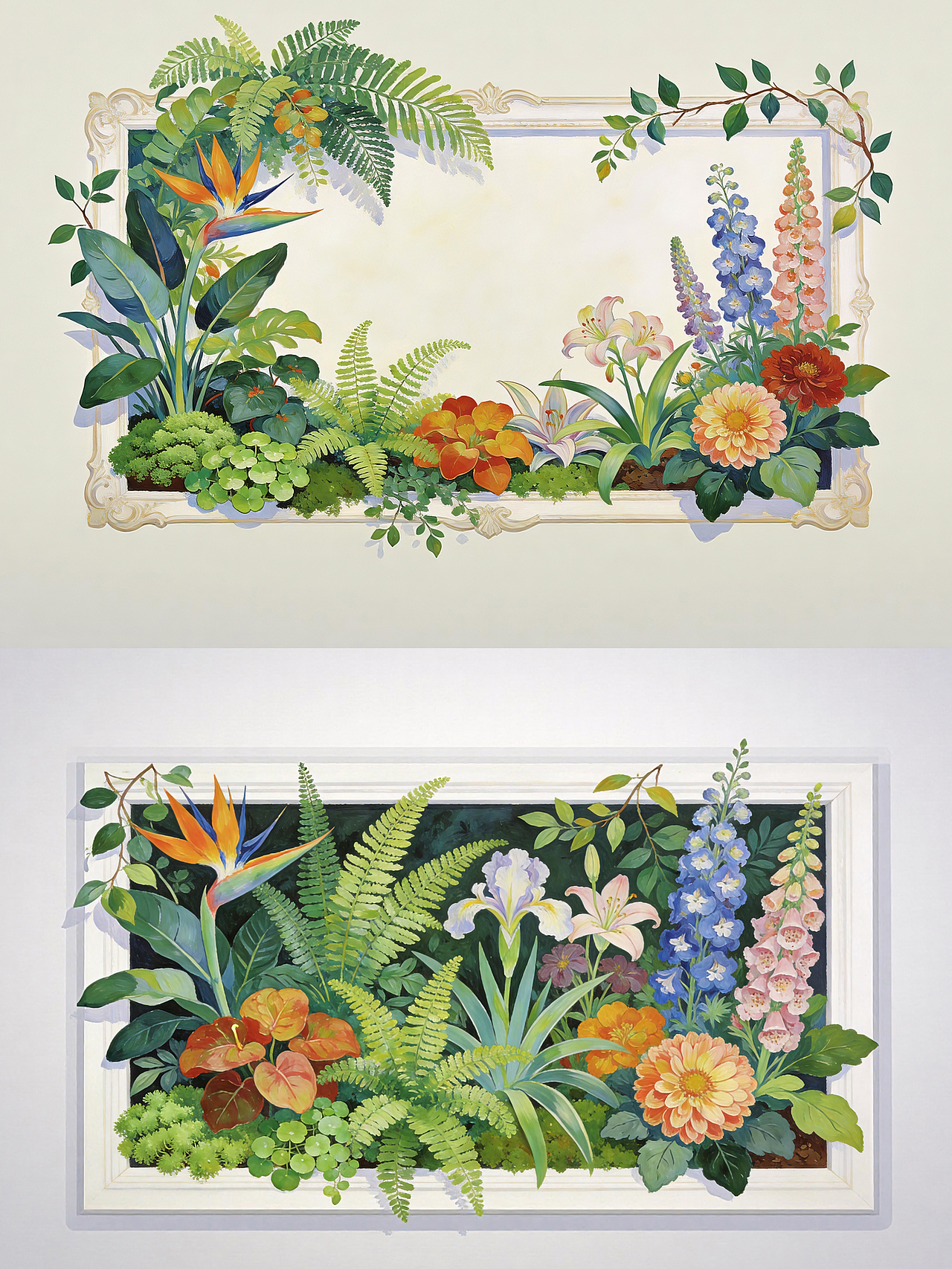 复刻中古世纪的浪漫，锁进一个画框里（图ZNDA0NTY0OTA4） - 海报 - 站酷设计师jasonshow原创素材 - 站酷ZCOOL