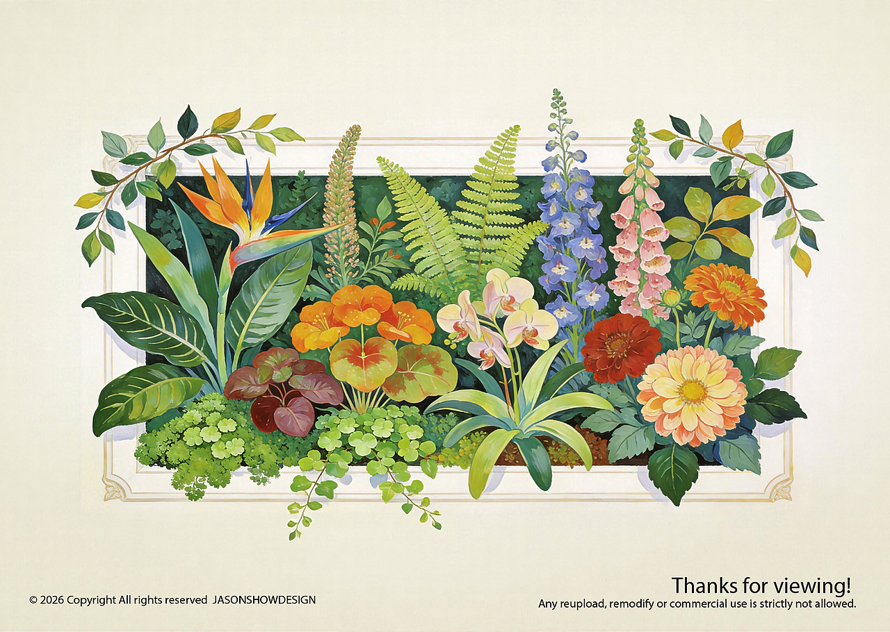 复刻中古世纪的浪漫，锁进一个画框里（图ZNDA0NTY0OTE2） - 海报 - 站酷设计师jasonshow原创素材 - 站酷ZCOOL