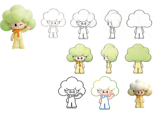 柏木林IP形象（个人主页-ZNzMzNTY5MzI=） - 人物/生物 - 站酷设计师柏木林原创素材 - 站酷ZCOOL