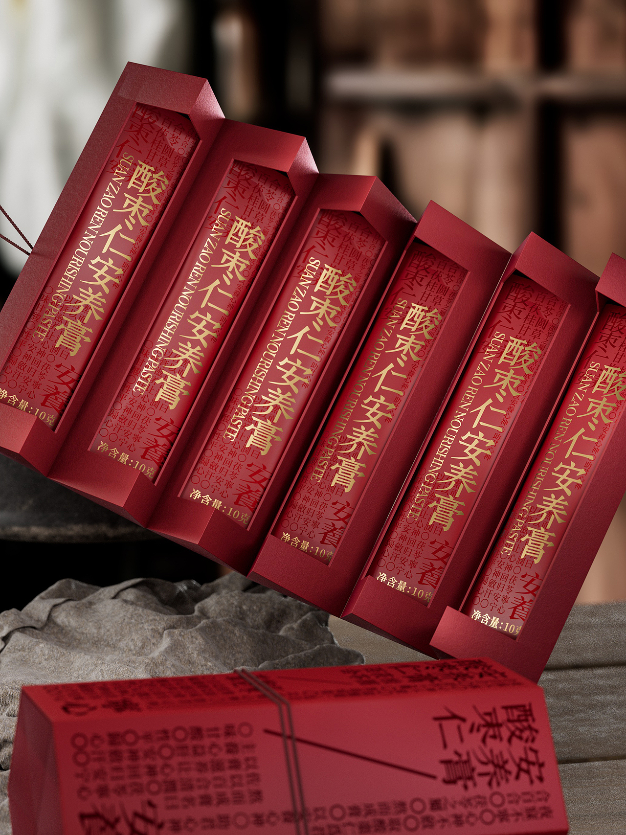 酸枣仁安养膏｜包装设计（图ZNDA0NTY3MzY0） - 包装 - 站酷设计师JMZWdesign原创素材 - 站酷ZCOOL