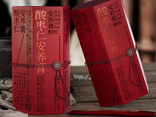 酸枣仁安养膏｜包装设计