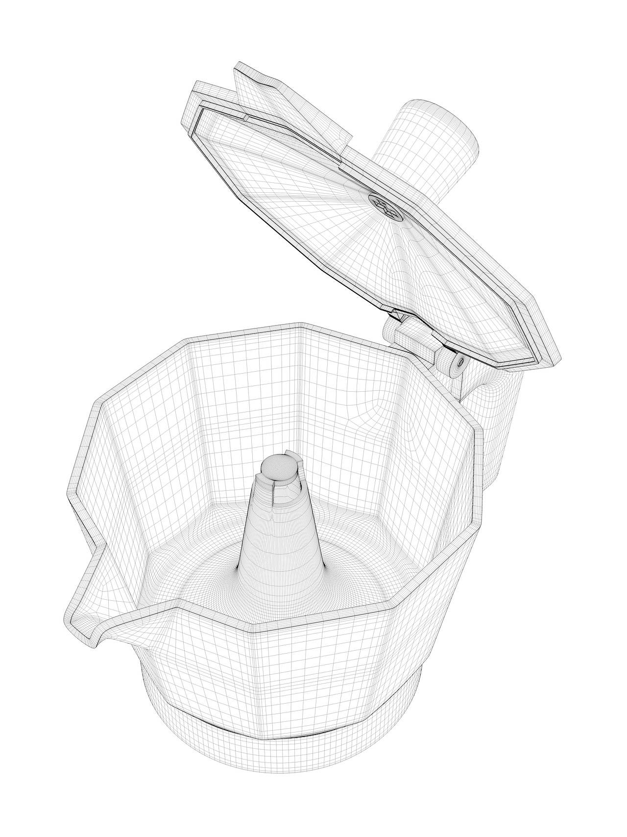 C4D摩卡壶产品建模渲染（图ZNDA0NTY4ODcy） - 产品 - 站酷设计师3D光影集原创素材 - 站酷ZCOOL