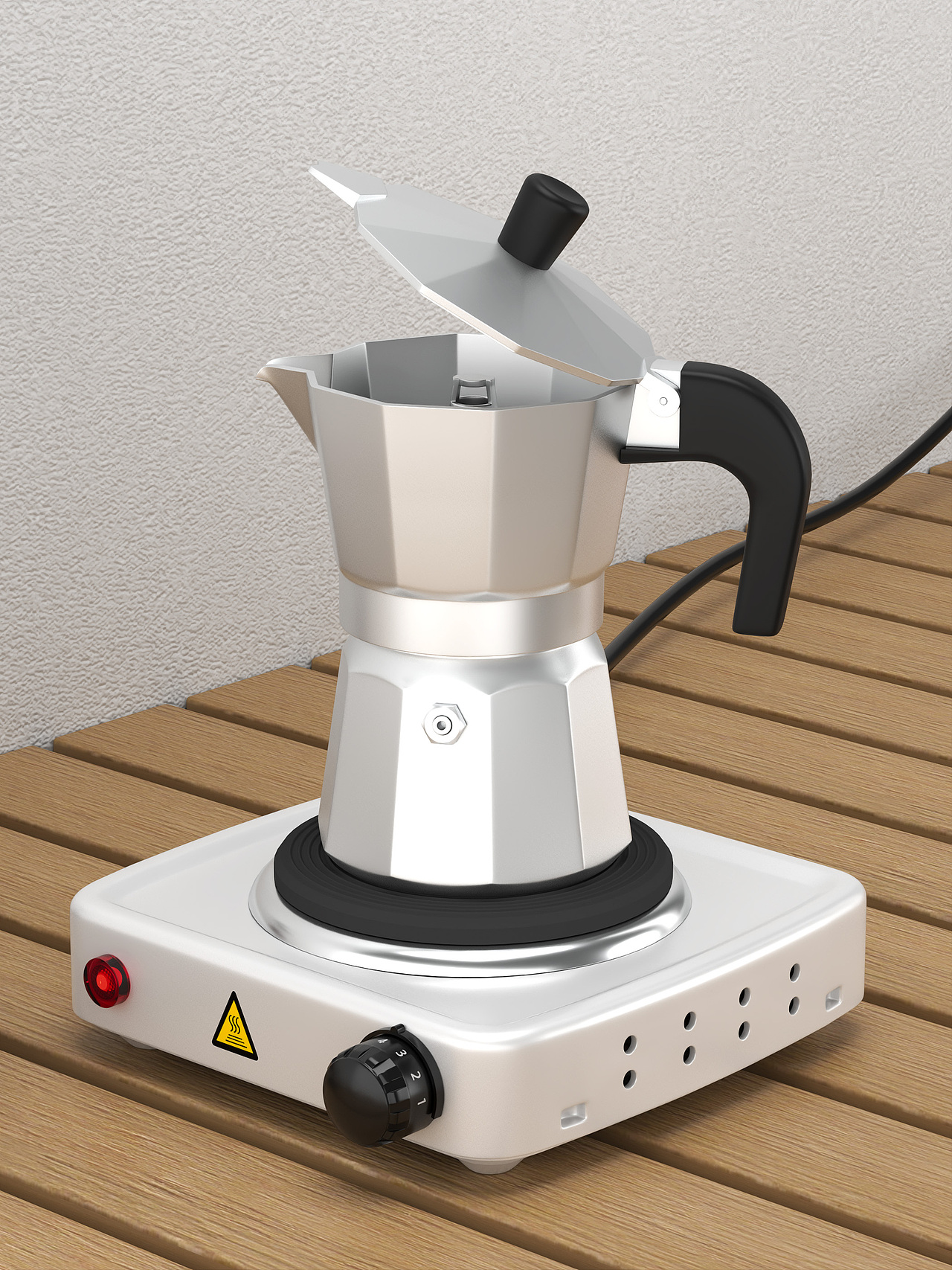 C4D摩卡壶产品建模渲染（图ZNDA0NTY4ODk2） - 产品 - 站酷设计师3D光影集原创素材 - 站酷ZCOOL