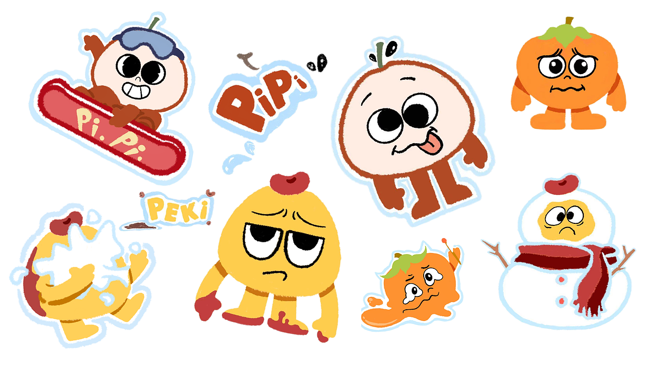 “Frozen”小伙伴们（图ZNDA0NTY5Mzcy） - IP形象 - 站酷设计师Kay凯1原创素材 - 站酷ZCOOL